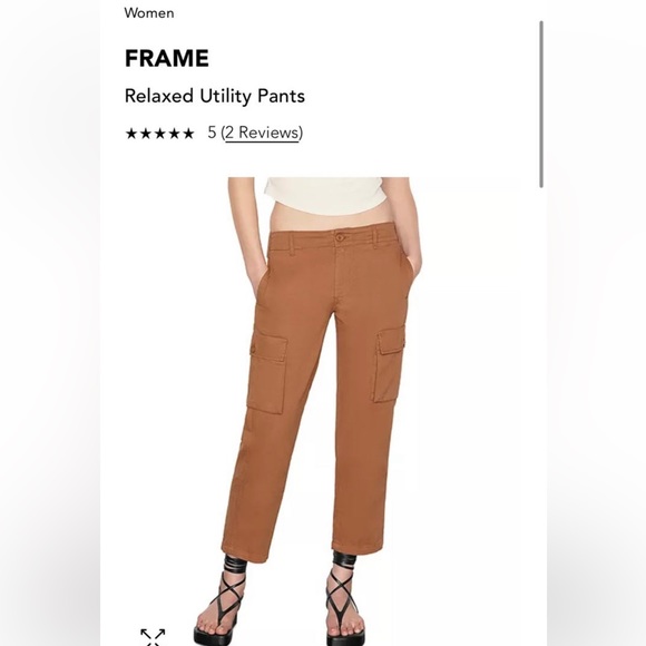 FRAME Relaxed Utility pant 25 - Picture 5 of 5